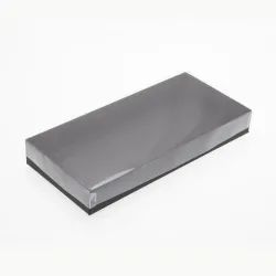 18 Choc Board Base & Clear Lid; Black